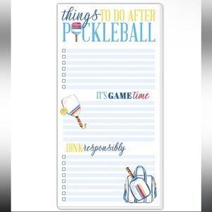 Rosannebeck Oversized Pickleball Themed Notepad